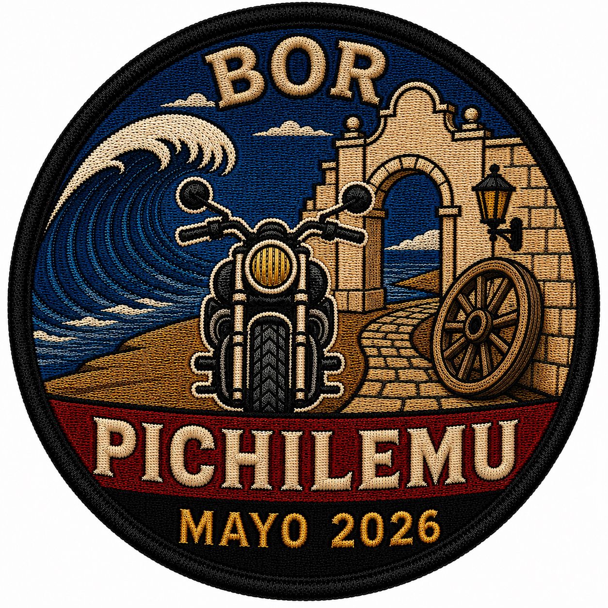 Sticker Pichilemu 2026 BOR